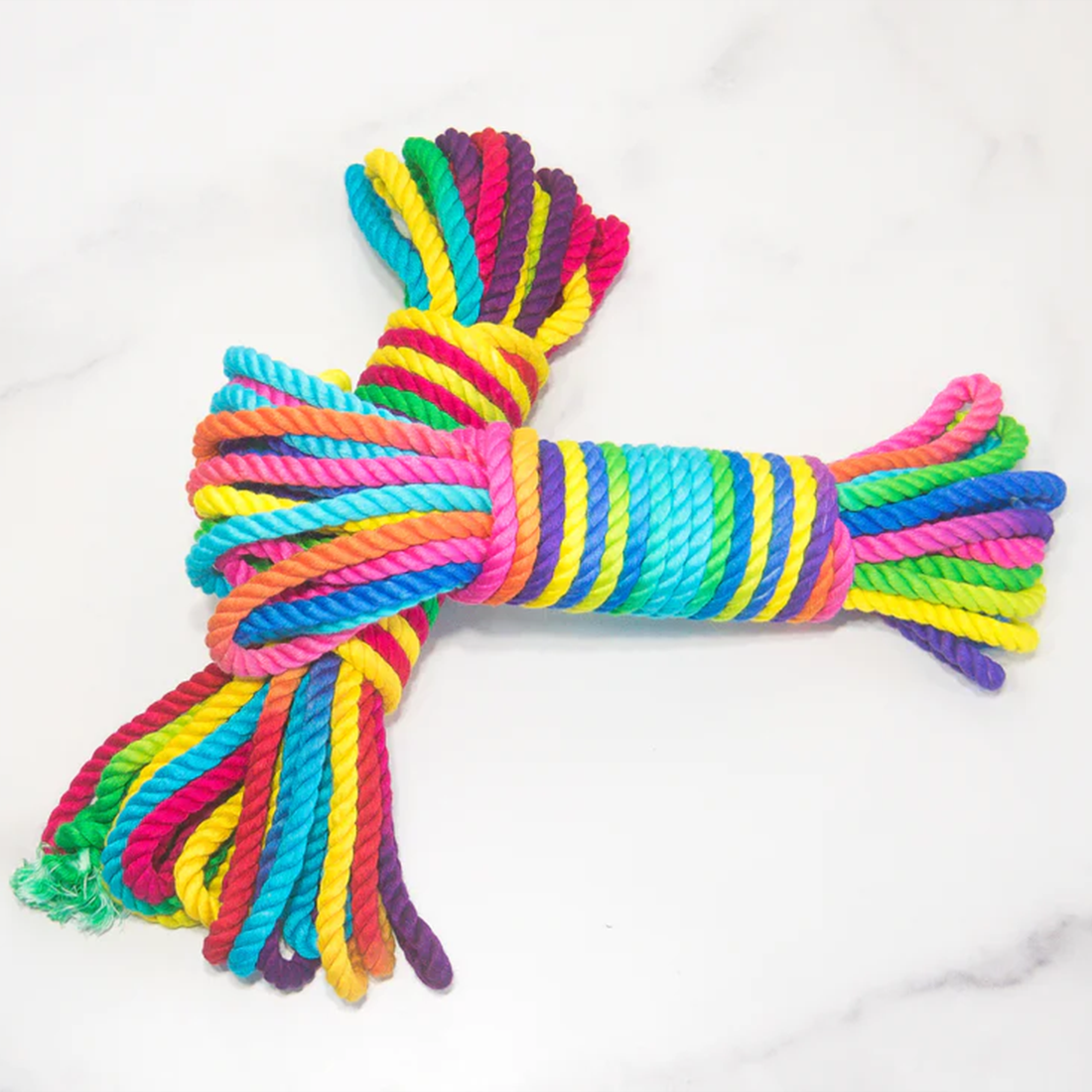 Funfetti Rainbow Bondage Rope - Sheets Optional