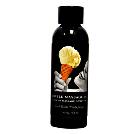 Edible Massage Oil Vanilla 2 fl oz / 60 ml - Sheets Optional