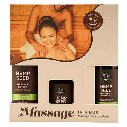 Massage in A Box: Naked In The Woods - Sheets Optional