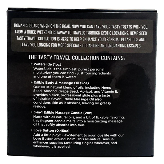 Tasty Travel Gift Set (2 oz, Pineapple Scent) - Sheets Optional