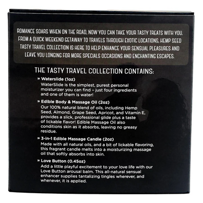 Tasty Travel Gift Set (2 oz, Watermelon Scent) - Sheets Optional