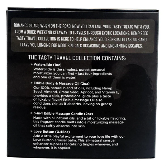 Tasty Travel Gift Set (2 oz, Watermelon Scent) - Sheets Optional