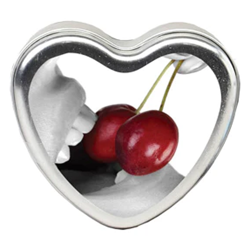 Edible Massage Candle Cherry 4 oz / 113 g - Sheets Optional