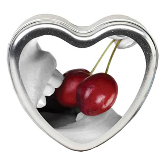 Edible Massage Candle Cherry 4 oz / 113 g - Sheets Optional