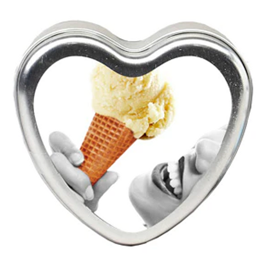 Edible Massage Candle Vanilla 4 oz / 113 g - Sheets Optional