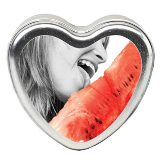 Edible Massage Candle Watermelon 4 oz / 113 g - Sheets Optional
