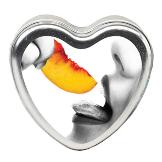 Edible Massage Candle Peach 4 oz / 113 g - Sheets Optional