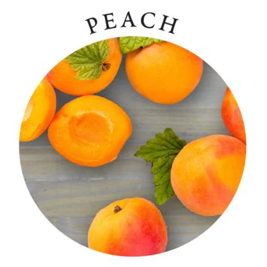 Edible Massage Candle Peach 4 oz / 113 g - Sheets Optional