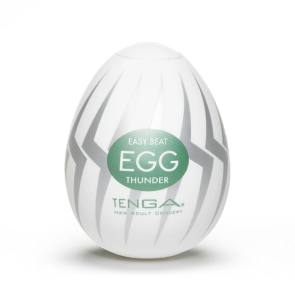Tenga Egg Thunder Male Masturbator - Sheets Optional