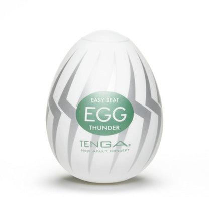 Tenga Egg Thunder Male Masturbator - Sheets Optional