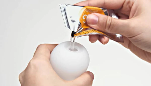 Egg Shiny Pride Male Masturbator - Sheets Optional
