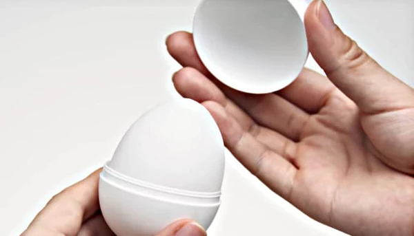 Egg Shiny Pride Male Masturbator - Sheets Optional