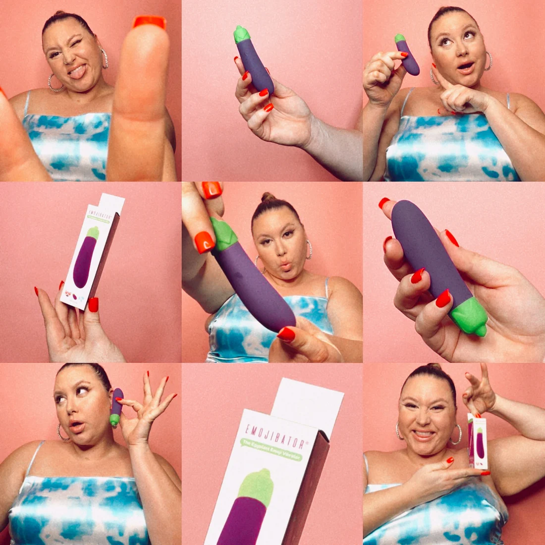 Eggplant Emojibator - Sheets Optional