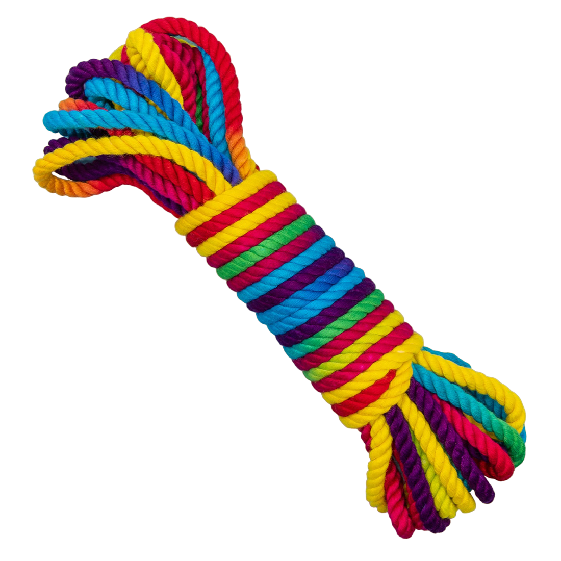 Funfetti Rainbow Bondage Rope - Sheets Optional