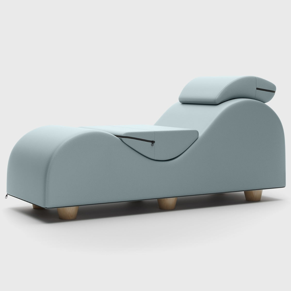 Esse II - Premium Faux Leather Sterling Blue- Non Retail Box - Sheets Optional