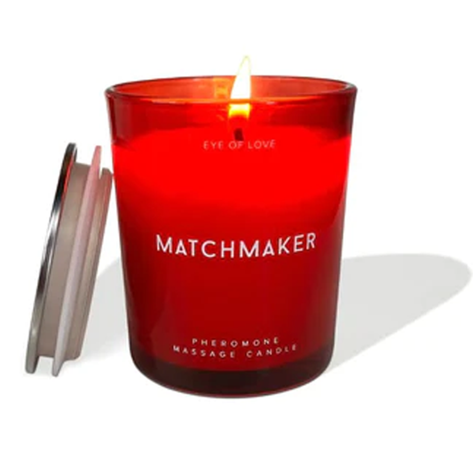 Matchmaker Red Diamond Pheromone Massage Candle - Attract Him 150ml / 5.0 fl oz - Sheets Optional