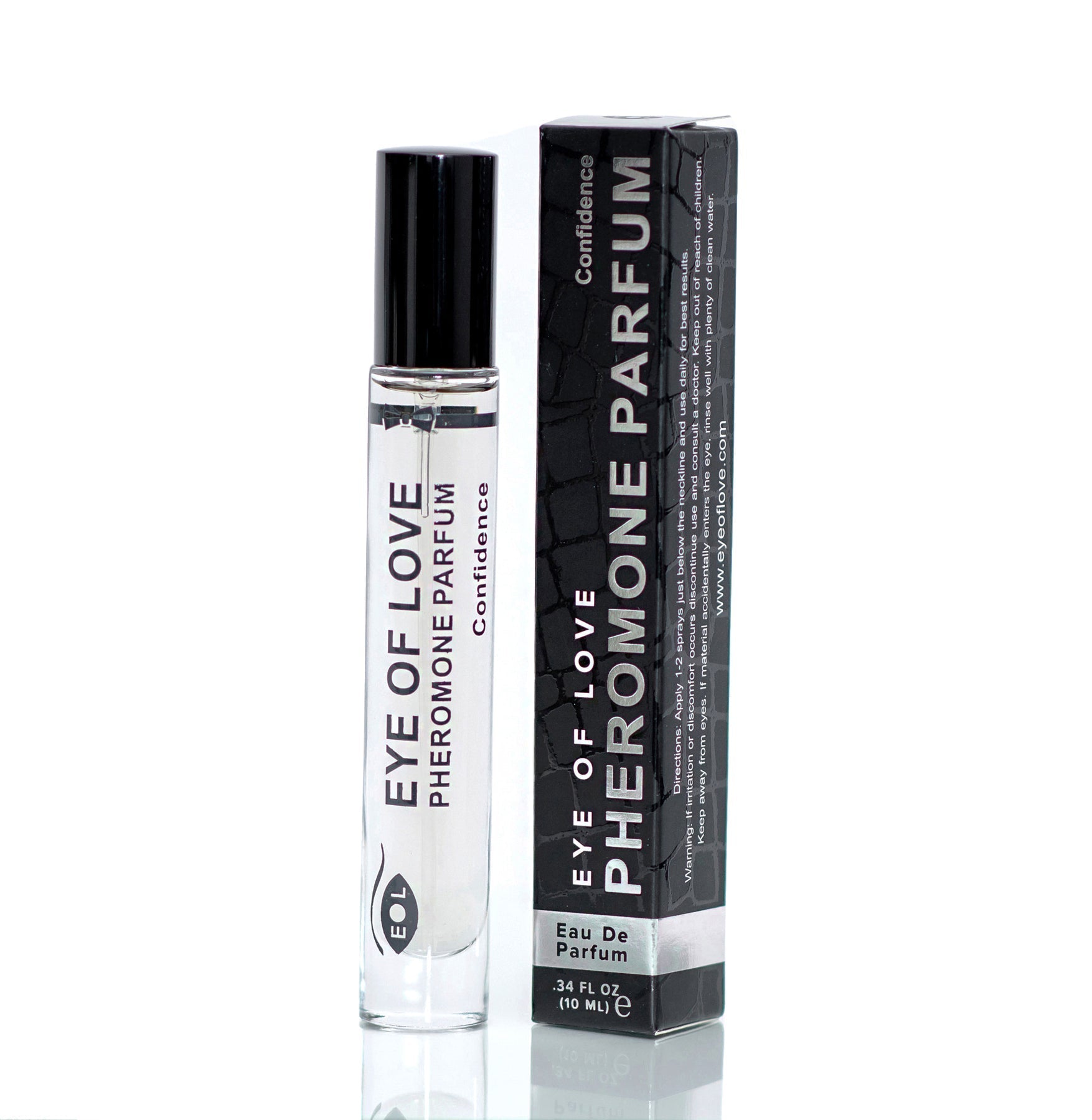 Confidence - Pheromone Cologne - 10ml / .33 fl oz - Sheets Optional