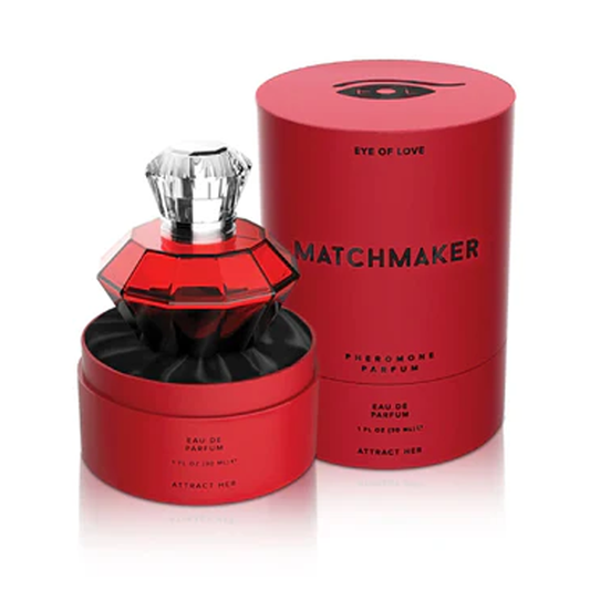 Matchmaker Red Diamond LGBTQ Pheromone Parfum - Attract Her - 30ml / 1.0 fl oz - Sheets Optional