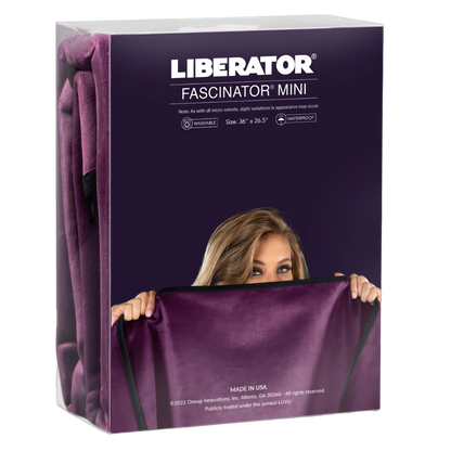 Facinator Throw Black Microvelvet - Mini - Sheets Optional