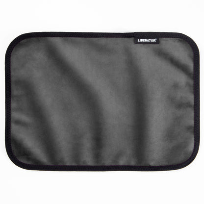 Fascinator Toy Pad - Moisture-proof Toy Pad, Microvelvet - Black - Sheets Optional