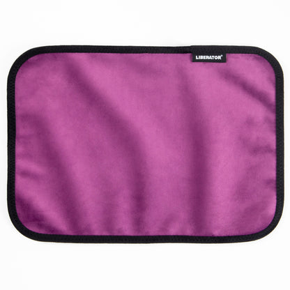 Fascinator Toy Pad - Moisture-proof Toy Pad, Microvelvet - Aubergine - Sheets Optional