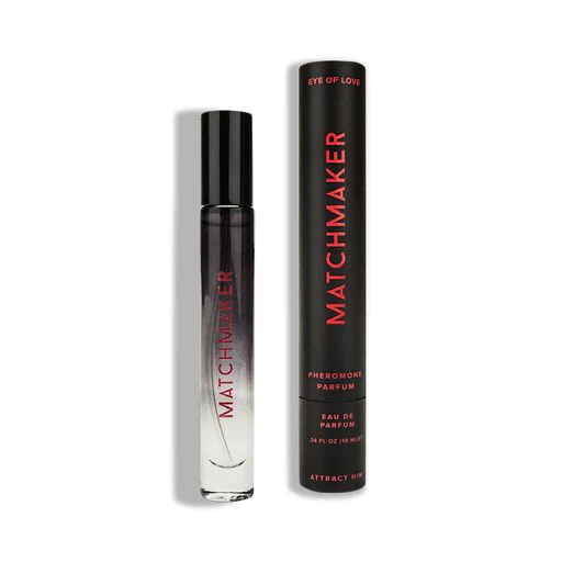 Matchmaker Black Diamond LGBTQ Pheromone Parfum - Attract Him - 10ml / 0.33 fl oz - Sheets Optional