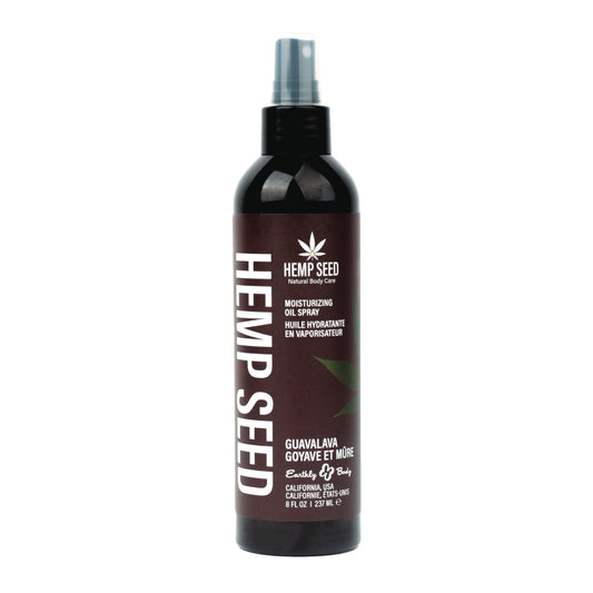 Hemp Seed Moisturizing Oil Spray Guavalava 8 fl oz / 237 ml - Sheets Optional