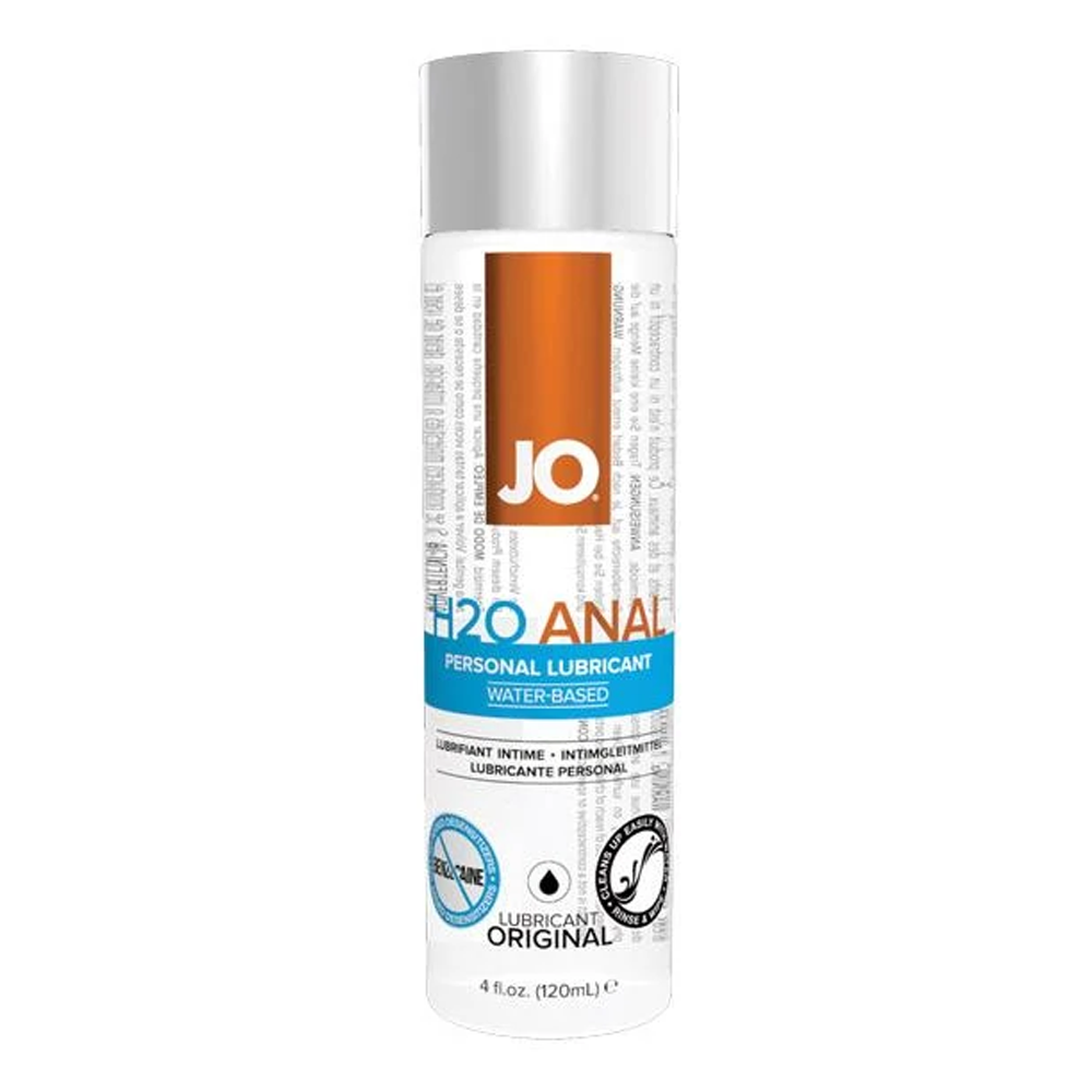 JO Anal H2O Lubricant 4oz - Sheets Optional