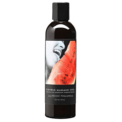 Edible Massage Oil Watermelon 8 fl oz / 237 ml - Sheets Optional
