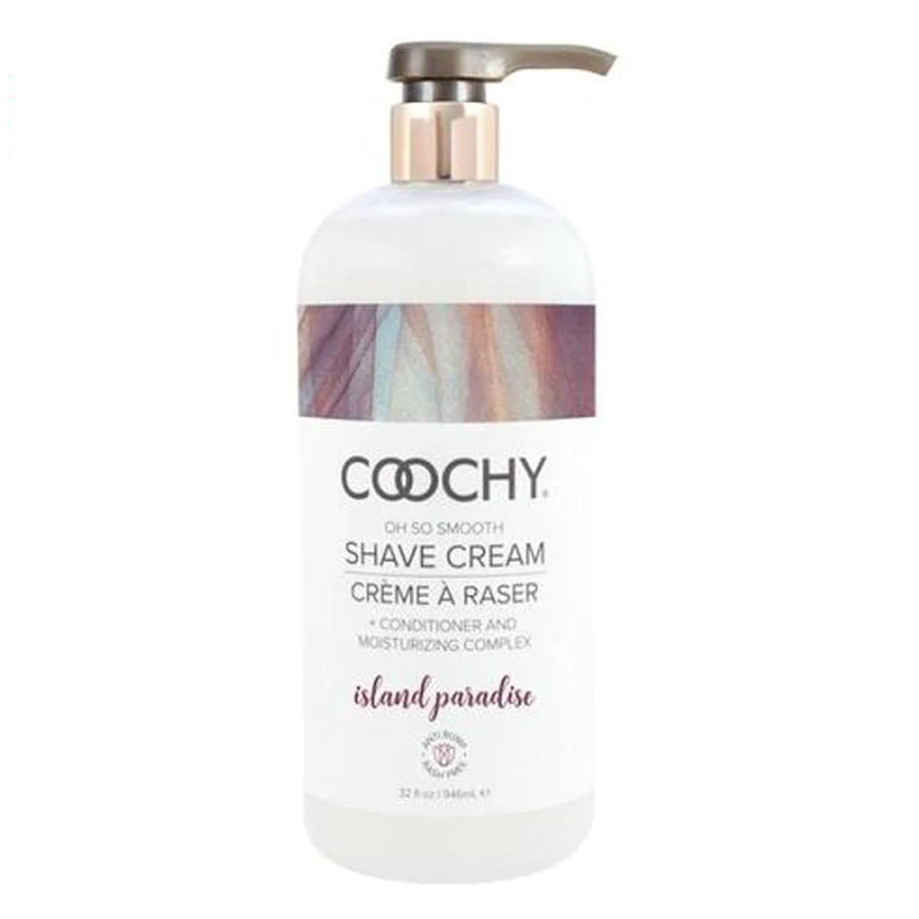 Shave Cream- Island Paradise 32oz - Sheets Optional