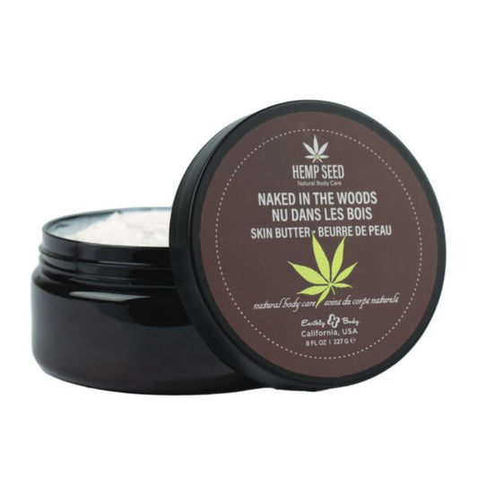 Hemp Seed Skin Butter Naked in the Woods 8 oz / 227 g - Sheets Optional