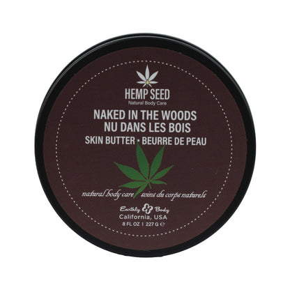 Hemp Seed Skin Butter Naked in the Woods 8 oz / 227 g - Sheets Optional