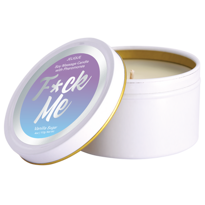 MOOD CANDLES Pheromone Soy Massage Candles Vanilla Sugar 4oz | 113g - Sheets Optional