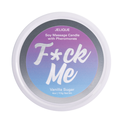 MOOD CANDLES Pheromone Soy Massage Candles Vanilla Sugar 4oz | 113g - Sheets Optional