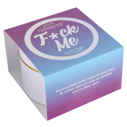 MOOD CANDLES Pheromone Soy Massage Candles Vanilla Sugar 4oz | 113g - Sheets Optional