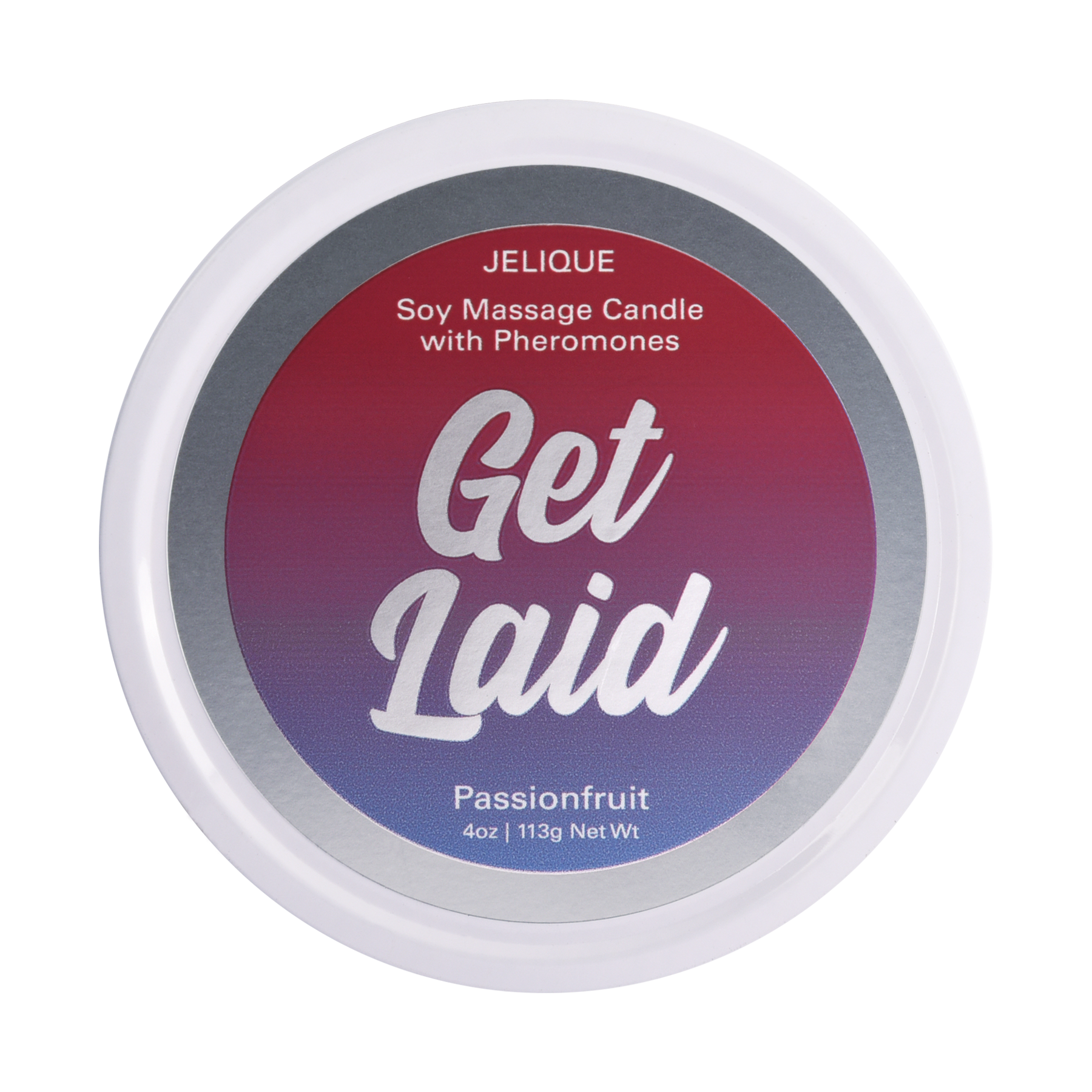 MOOD CANDLES Get Laid - Pheromone Massage Candle Passion Fruit 4oz | 113g - Sheets Optional