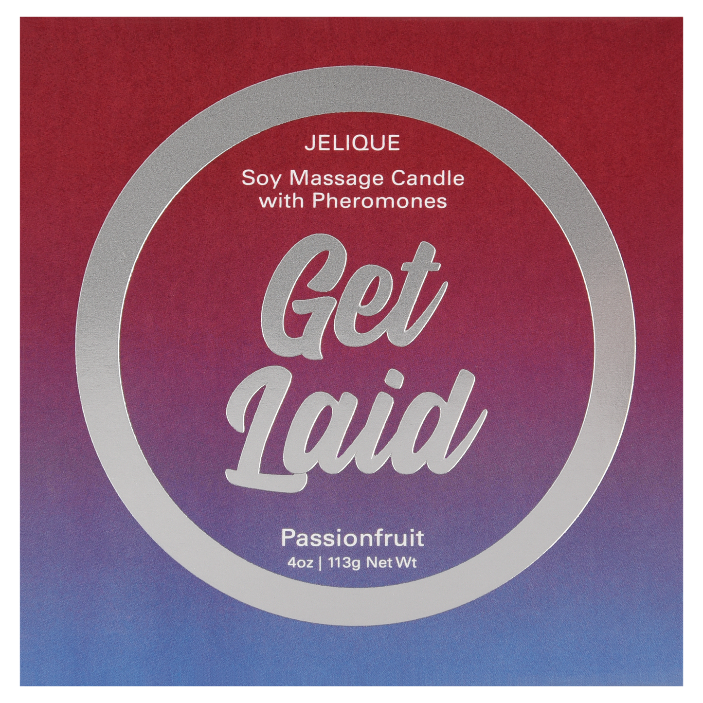 MOOD CANDLES Get Laid - Pheromone Massage Candle Passion Fruit 4oz | 113g - Sheets Optional