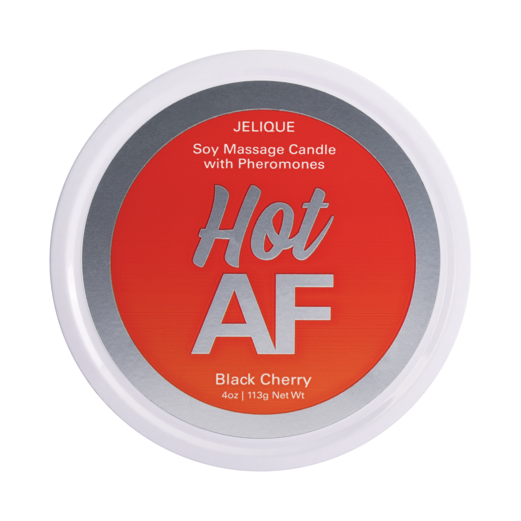 MOOD CANDLES Hot AF - Pheromone Massage Candle Black Cherry 4oz | 113g - Sheets Optional