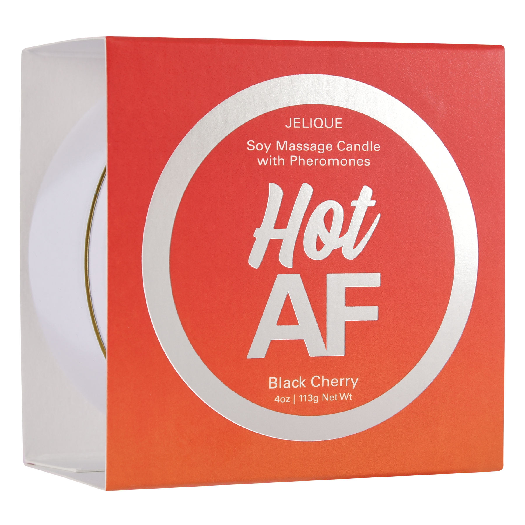 MOOD CANDLES Hot AF - Pheromone Massage Candle Black Cherry 4oz | 113g - Sheets Optional