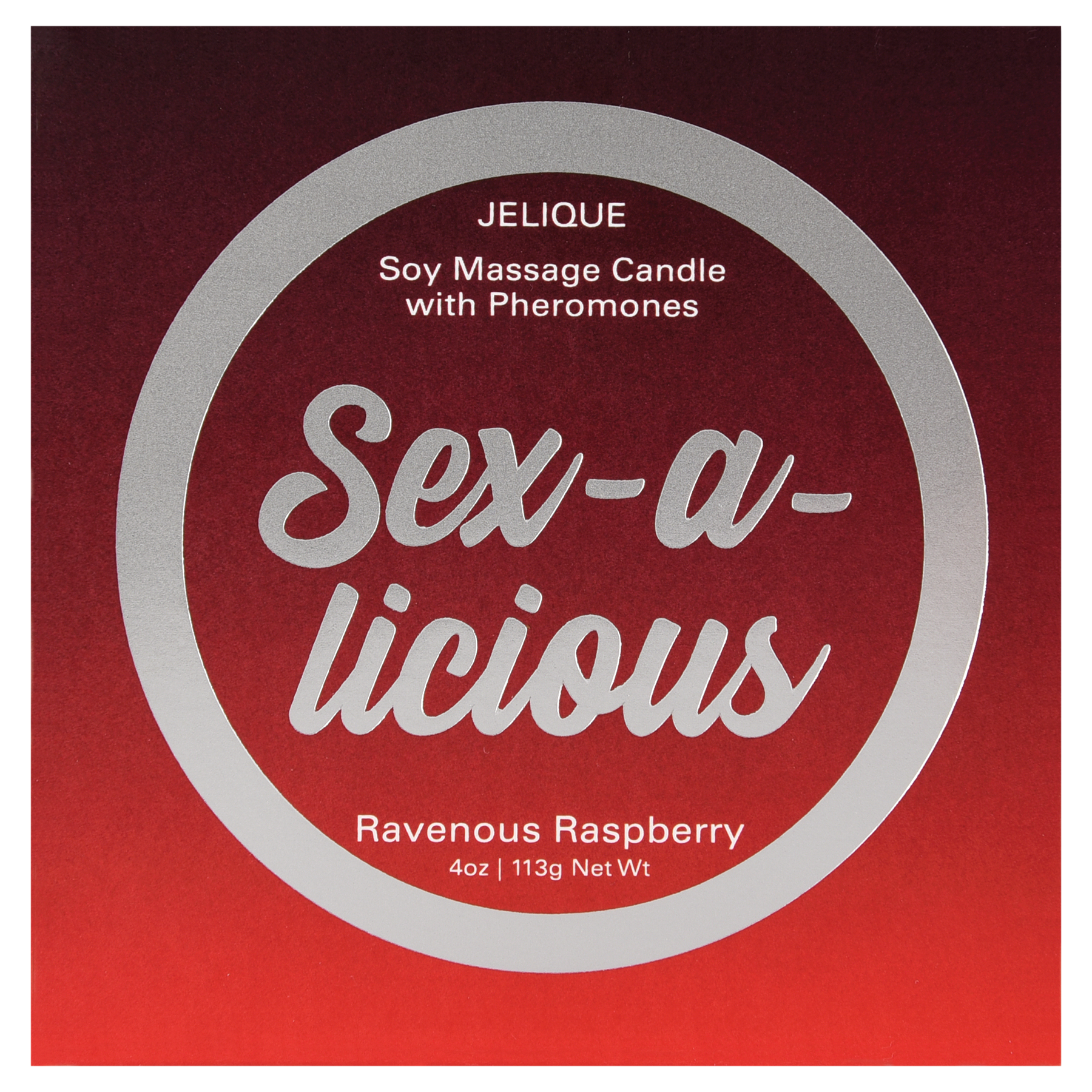 MOOD CANDLES Sex-a-licious - Pheromone Massage Candle Ravenous Raspberry 4oz | 113g - Sheets Optional