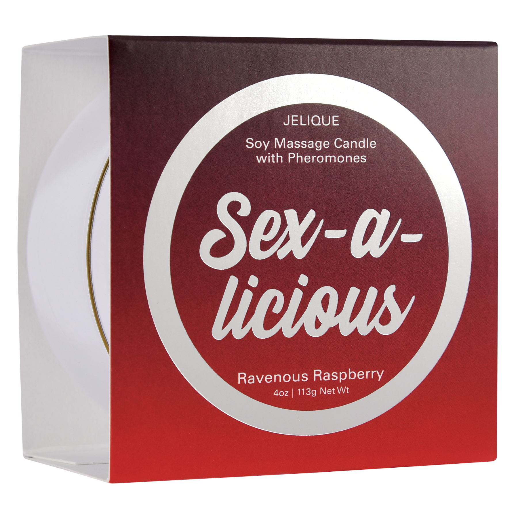 MOOD CANDLES Sex-a-licious - Pheromone Massage Candle Ravenous Raspberry 4oz | 113g - Sheets Optional