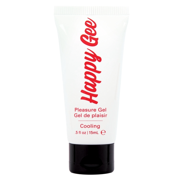 HAPPY GEE Cooling Pleasure Gel Cooling .5fl | 15mL - Sheets Optional