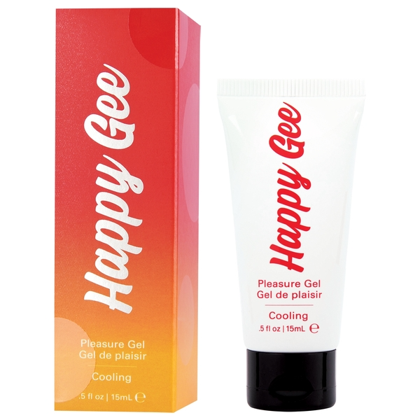 HAPPY GEE Cooling Pleasure Gel Cooling .5fl | 15mL - Sheets Optional