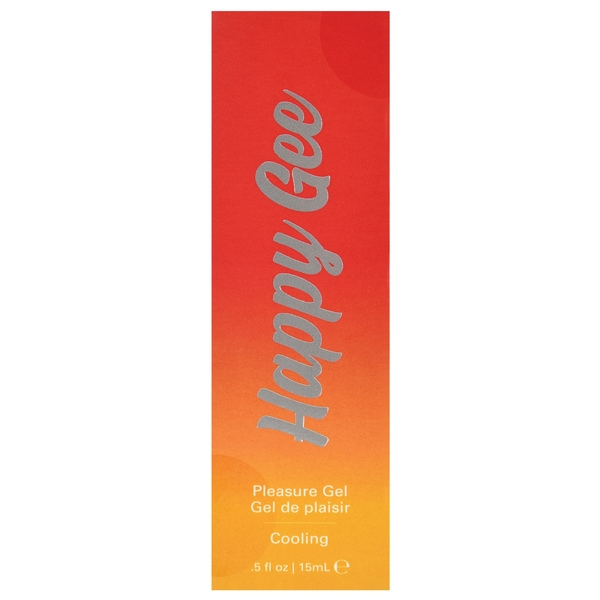 HAPPY GEE Cooling Pleasure Gel Cooling .5fl | 15mL - Sheets Optional