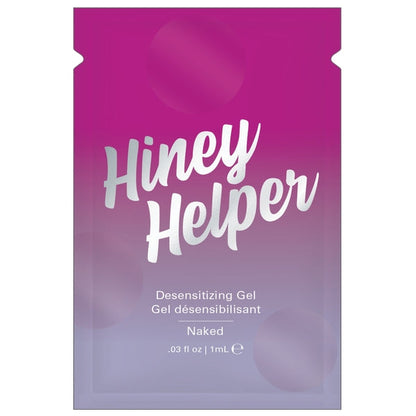 HINEY HELPER DESENSITIZING GEL - FOIL - 0.03 fl oz | 1 mL - Sheets Optional