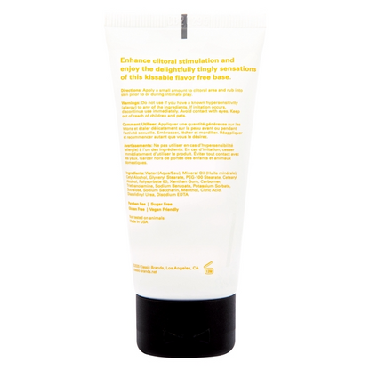 JOY BUZZER Clitoral Arousal Balm - Naked Flavor Free 1.5oz | 44mL - Sheets Optional