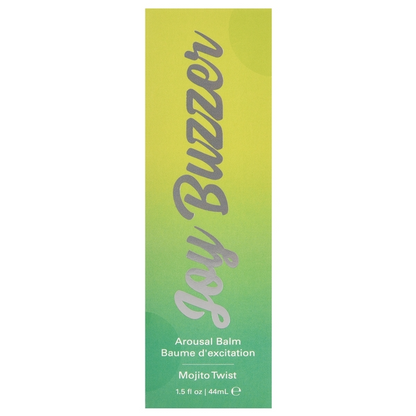 JOY BUZZER Clitoral Arousal Balm - Mojito Twist 1.5oz | 44mL - Sheets Optional
