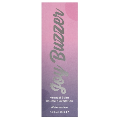 JOY BUZZER Clitoral Arousal Balm - Watermelon 1.5oz | 44mL - Sheets Optional