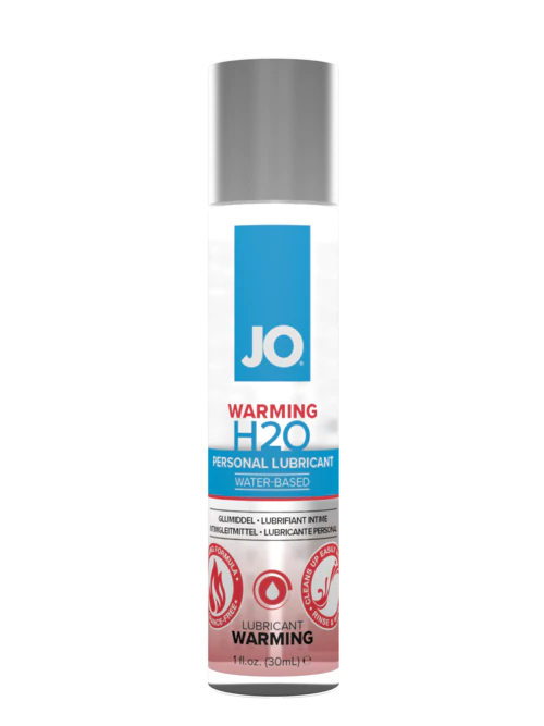 JO H2O - Warming - Lubricant 1 floz / 30 mL - Sheets Optional
