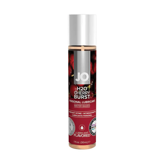JO H2O Flavoured Lubricant Cherry 1oz - Sheets Optional